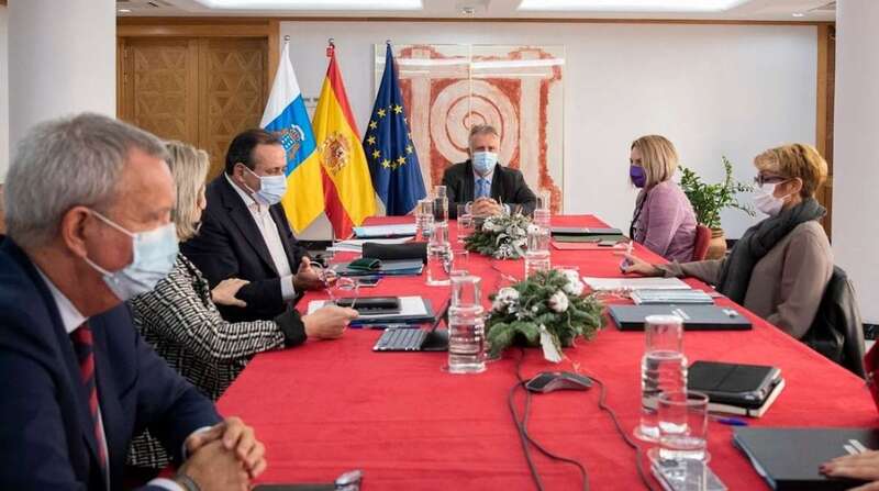 Reunión del Consejo de Gobierno de Canarias de este lunes/TA.